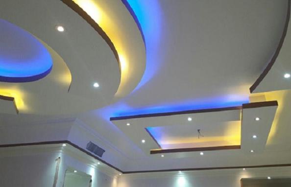 آشنایی با اتصال کناف سقف شیبدار