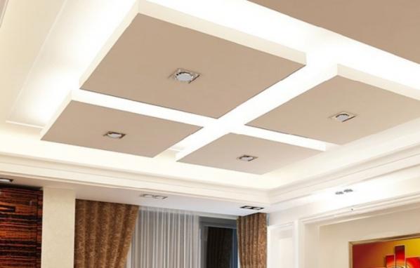 سفارش کناف سقف اتاق خواب جدید ساده