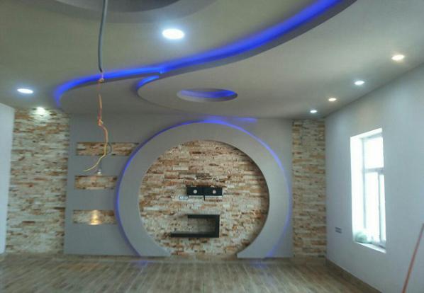 مرکز خرید کناف ال سی دی دیواری شیک