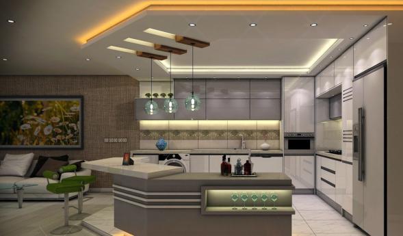 فروشنده انواع کناف آشپزخانه اپن جدید