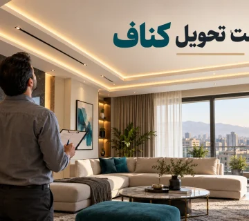 چک‌لیست تحویل کناف و بازدید سقف کاذب پیش از تحویل پروژه
